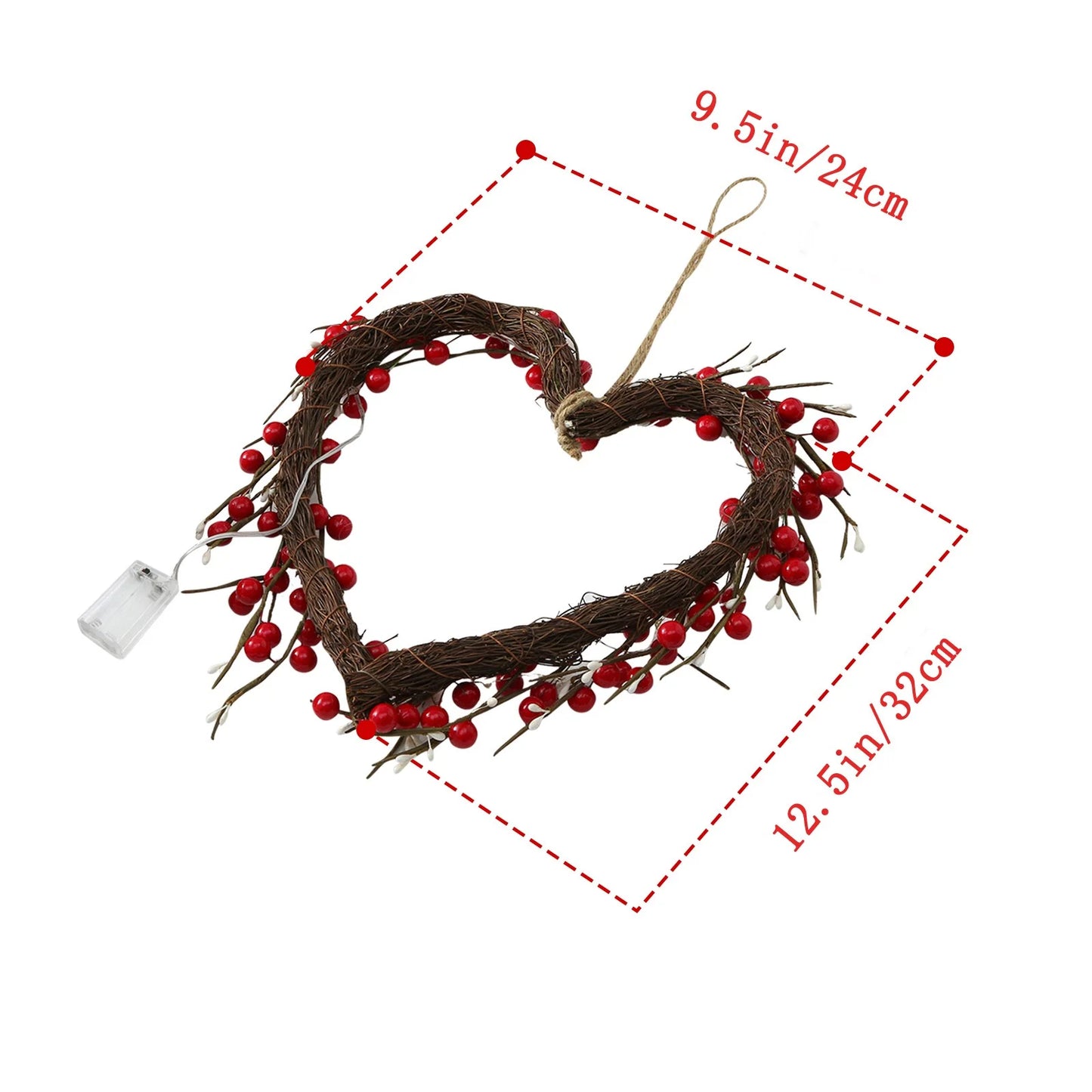 2D Flat Printing Valentines Day Sign Spread Love This Valentine'S Day with a Gorgeous Wooden Hanging Plaque: the Gift for Your Sweetheart