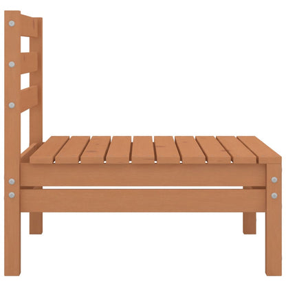 vidaXL Solid Wood Pine Patio 2-Seater Sofa Outdoor Furniture Multi Colors