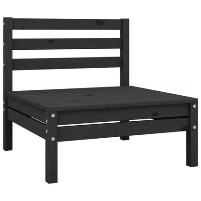 vidaXL Solid Wood Pine Patio 2-Seater Sofa Outdoor Furniture Multi Colors