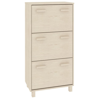 vidaXL Shoe Cabinet Shoe Organizer Storage with 3 Flip Drawers Hall Cabinet