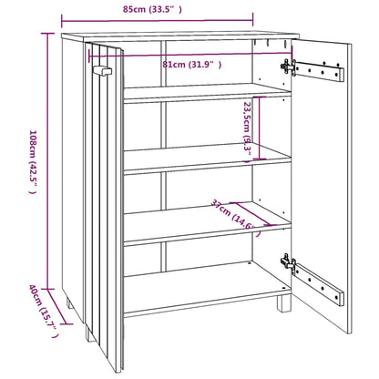 vidaXL Shoe Cabinet 4-Tier Shoe Organizer Storage with Drawer Hall Cabinet