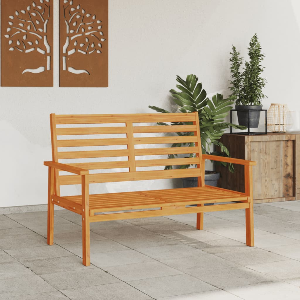vidaXL Patio Sofa Bench 47.2" Solid Wood Acacia