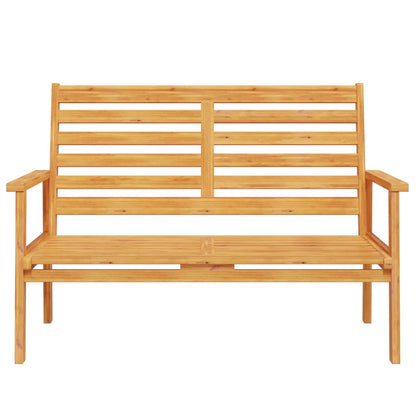 vidaXL Patio Sofa Bench 47.2" Solid Wood Acacia