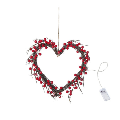 2D Flat Printing Valentines Day Sign Spread Love This Valentine'S Day with a Gorgeous Wooden Hanging Plaque: the Gift for Your Sweetheart