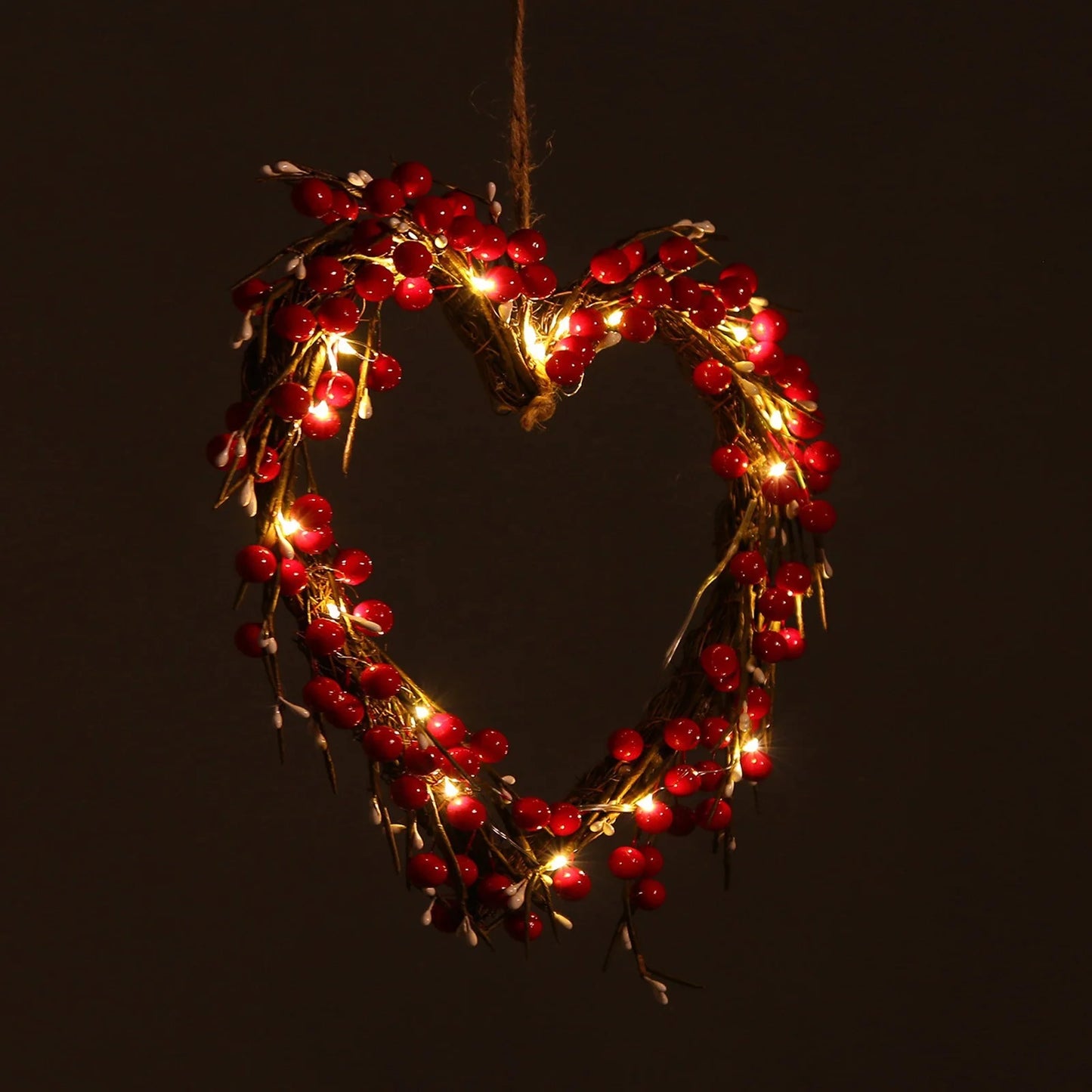 2D Flat Printing Valentines Day Sign Spread Love This Valentine'S Day with a Gorgeous Wooden Hanging Plaque: the Gift for Your Sweetheart