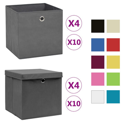 vidaXL Storage Box Decorative Foldable Pack Box Storage Chest with Covers